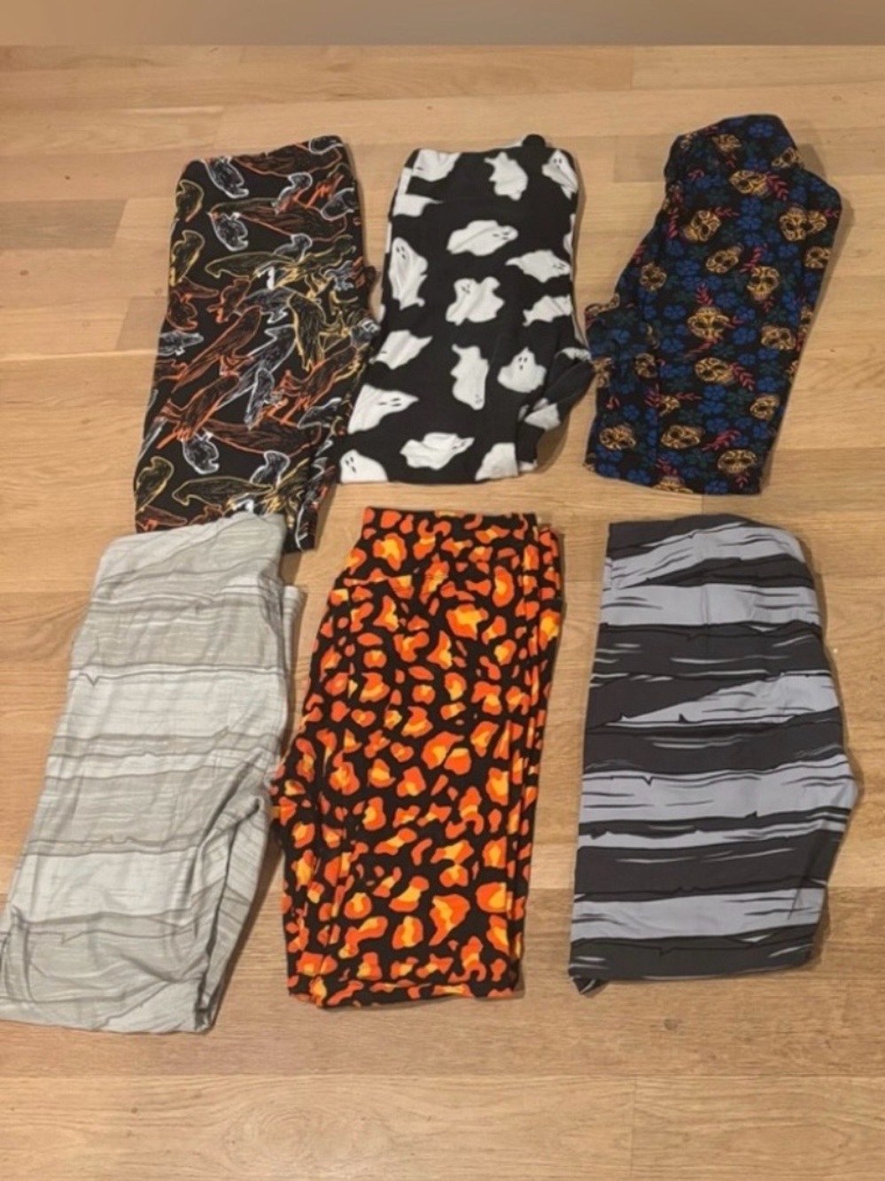 LuLaRoe Halloween leggings bundle 6 pairs
